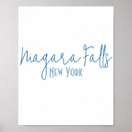 Niagara Falls, New York Souvenir Cadeau Poster