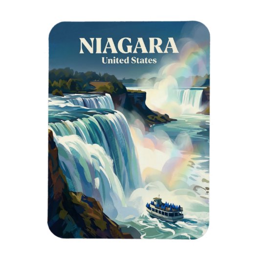 Niagara Falls New York staat Magneet (Verticaal)