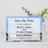 Niagara Falls NY - Onder de Regenboog Bewaar de Da Save The Date (Staand voorkant)