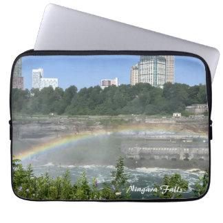 Niagara Falls NY Regenboog Laptop Sleeve