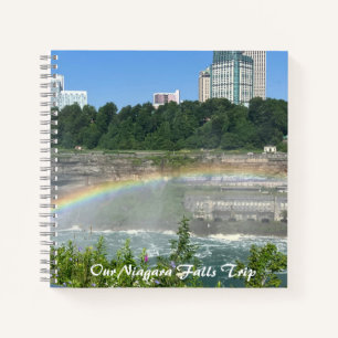 Niagara Falls NY Regenboog Notitieboek
