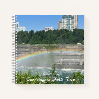 Niagara Falls NY Regenboog Notitieboek