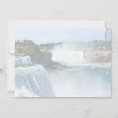 Niagara Falls NY - Uitzicht vanaf de Amerikaanse k Kaart (Achterkant)