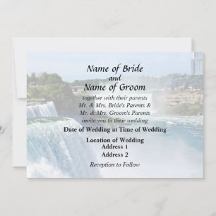 Niagara Falls NY - Uitzicht vanaf de Amerikaanse k Kaart