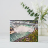 Niagara Falls on Canvas Post Card Briefkaart (Staand voorkant)