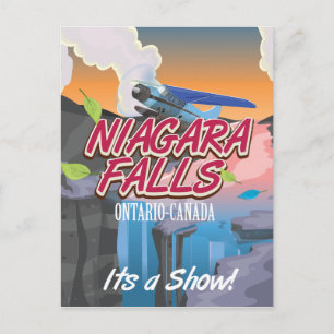 Niagara Falls Ontario Canada reisposter Briefkaart