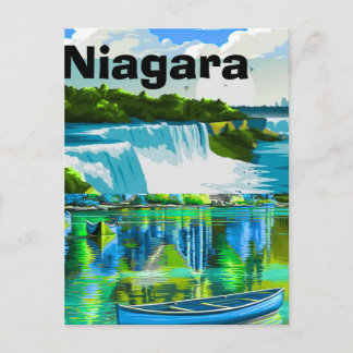 Niagara Falls Ontario Travel Postcard, Travel Wall Briefkaart