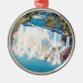 NIAGARA FALLS - Panorama Metalen Ornament (Voorkant)