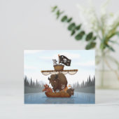 Niagara Falls Publicity Stunt Postcard Briefkaart (Staand voorkant)