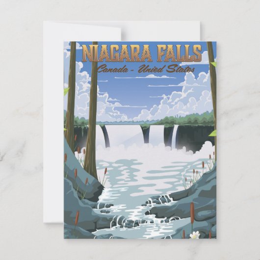 Niagara Falls Reisposter (Voorkant)