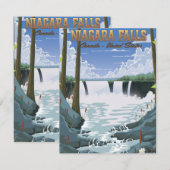 Niagara Falls Reisposter (Voorkant / Achterkant)