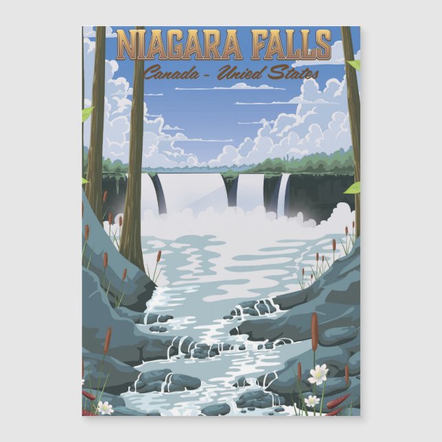 Niagara Falls Reisposter (Voorkant)