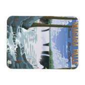 Niagara Falls Reisposter Magneet (Horizontaal)