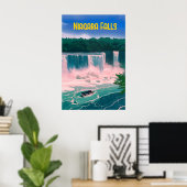 Niagara Falls Reisposter Poster (Thuiskantoor)