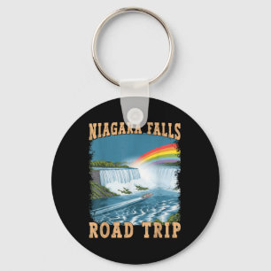 Niagara Falls Roadtrip Souvenir Zomer Vakantie N Sleutelhanger