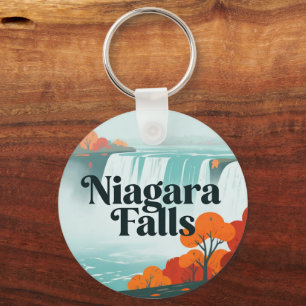 Niagara Falls Rugzak Knop Sleutelhanger