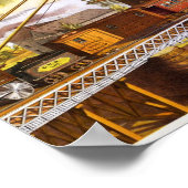 Niagara Falls Train Travel Poster (Hoek)