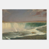 Niagara Falls van Frederic Edwin Church Inpakpapier Vel (Voorkant 2)