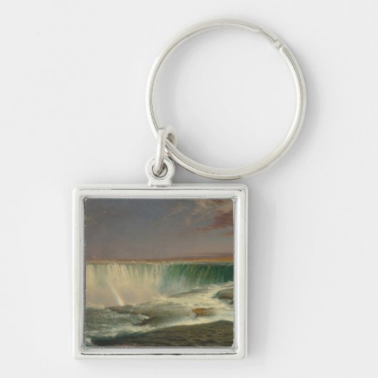 Niagara Falls van Frederic Edwin Church Sleutelhanger (Voorkant)