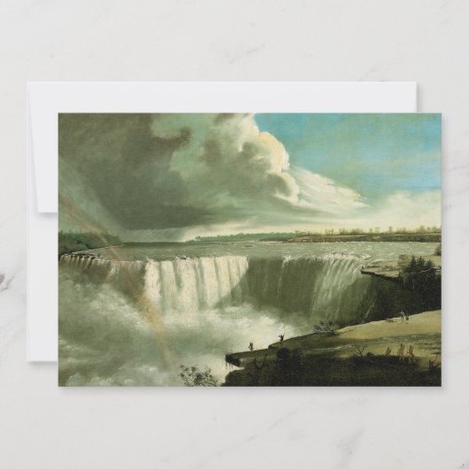 Niagara Falls vanaf Table Rock door John Vanderlyn Kaart (Voorkant)