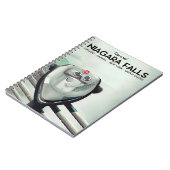 Niagara Falls - VS - Canada Oude reisposter Notitieboek (Linkerzijde)