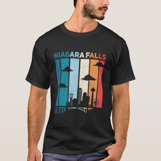Niagara Falls Waterfall Canada Niagara Falls T-shirt (Voorkant)