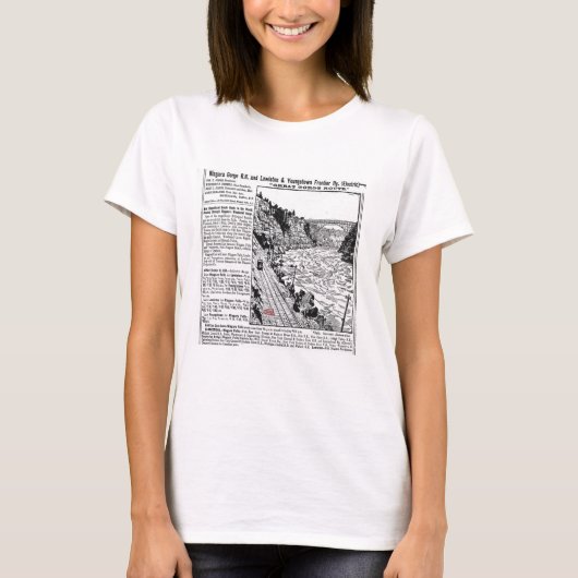 Niagara Gorge Railroad T-shirt (Voorkant)