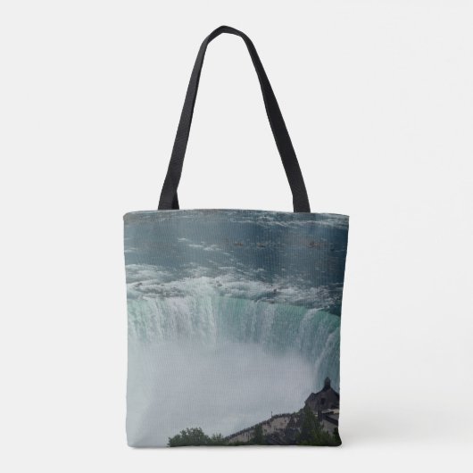Niagara Herfst All-Over-Print Canvas tas (Achterkant)