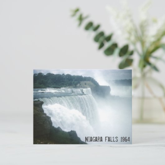 Niagara Herfst Briefkaart (Staand voorkant)