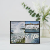 Niagara Herfst Briefkaart (Staand voorkant)