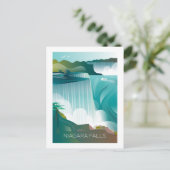 Niagara Herfst Briefkaart (Staand voorkant)