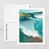 Niagara Herfst Briefkaart (Voorkant / Achterkant)