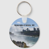 Niagara Herfst Button Sleutelhanger (Voorkant)