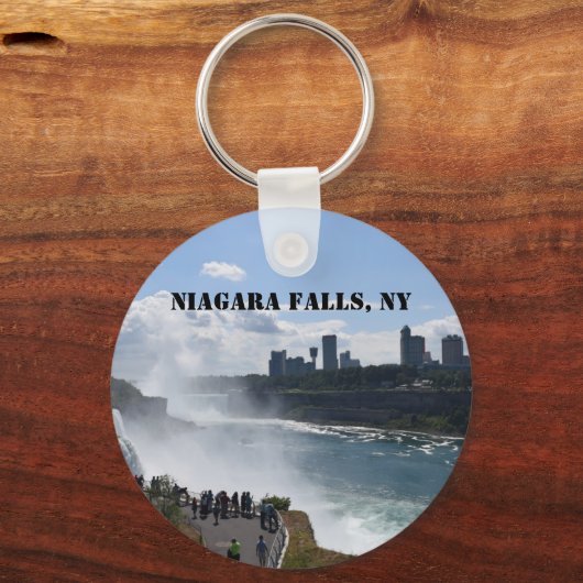 Niagara Herfst Button Sleutelhanger (Voorkant)