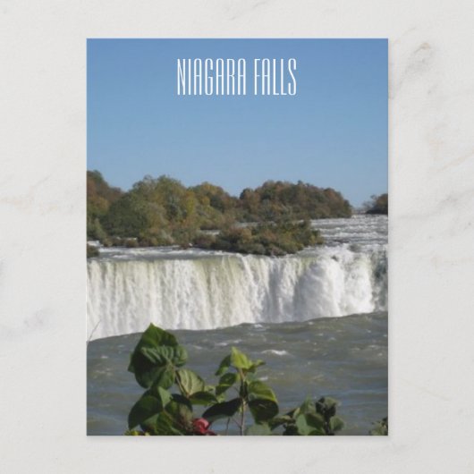 Niagara Herfst Foto Briefkaart (Voorkant)