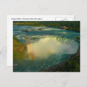 niagara herfst hoefijzer briefkaart (Voorkant / Achterkant)