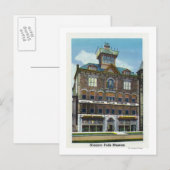 Niagara Herfst Museum, Uitzicht van een Water Nymp Briefkaart (Voorkant / Achterkant)