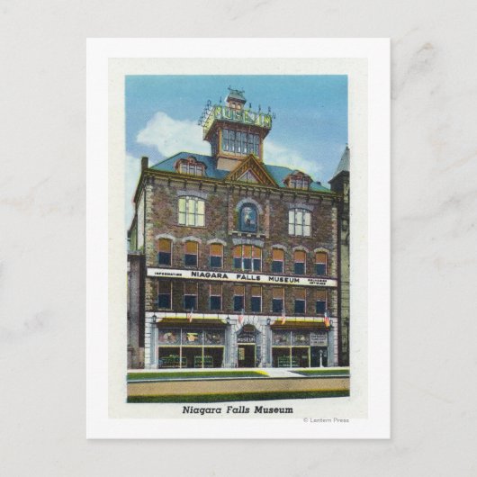 Niagara Herfst Museum, Uitzicht van een Water Nymp Briefkaart (Voorkant)