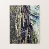 Niagara Herfst NY - Uitzicht van Luna Island Legpuzzel (Verticaal)