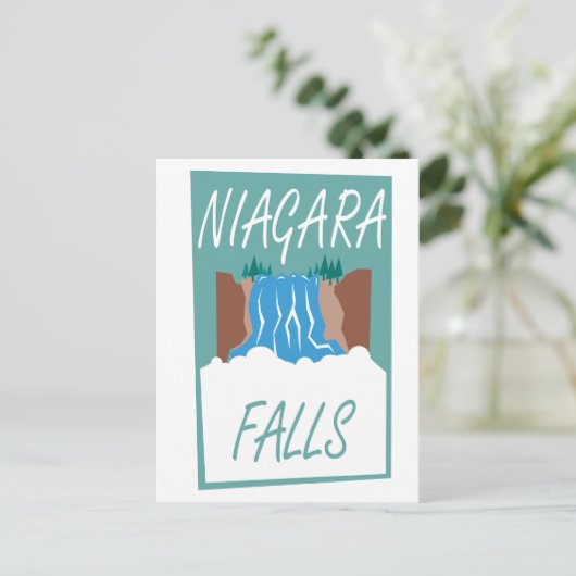 Niagara Herfst Poster Briefkaart (Staand voorkant)