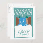 Niagara Herfst Poster Briefkaart (Voorkant / Achterkant)