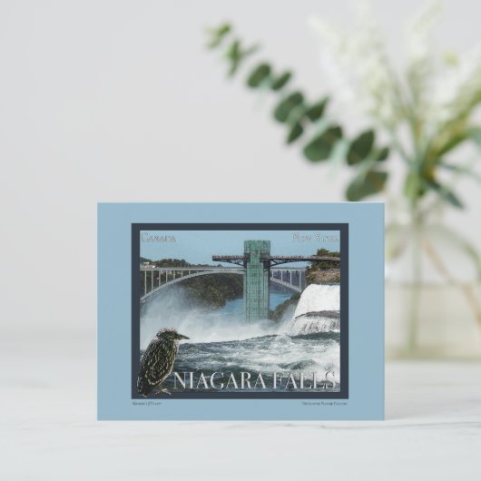 Niagara Herfst Poster Briefkaart (Staand voorkant)