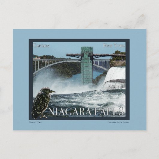 Niagara Herfst Poster Briefkaart (Voorkant)