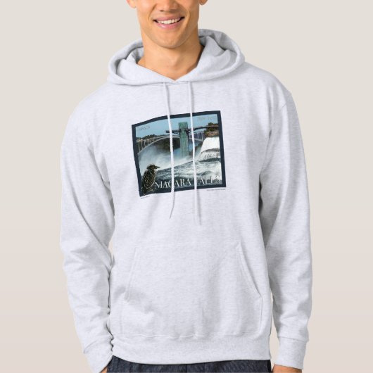 Niagara Herfst Poster Hoodie (Voorkant)