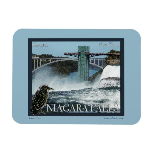 Niagara Herfst Poster Magneet (Horizontaal)