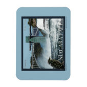 Niagara Herfst Poster Magneet (Verticaal)