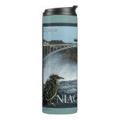 Niagara Herfst Poster Thermosbeker (Gedraaid links)