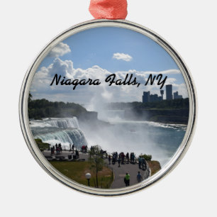 Niagara Herfst Premium Round Ornament