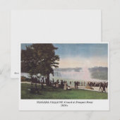 Niagara Herfst Prospect Point  Uitzicht 1910s Briefkaart (Voorkant / Achterkant)