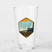 Niagara Herfst State Park Pint Glass Glas (Voorkant)
